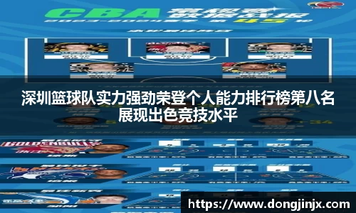深圳篮球队实力强劲荣登个人能力排行榜第八名展现出色竞技水平